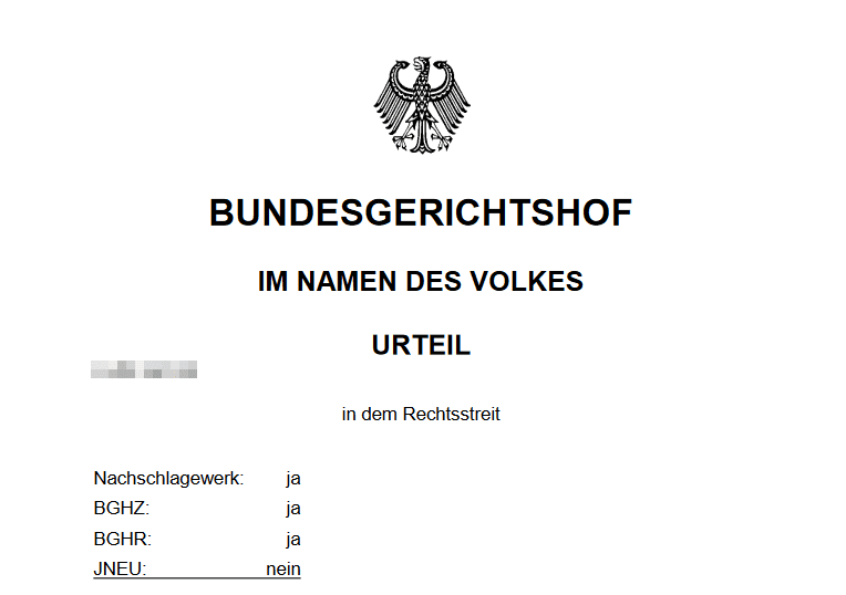 Bewertungen unzulässig Urteil