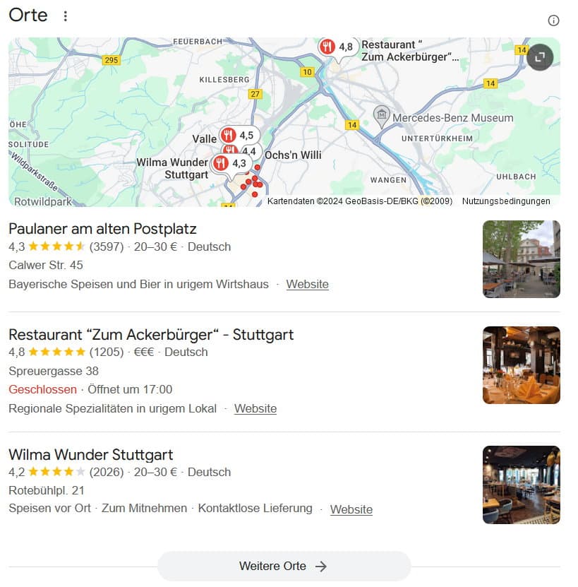 Google Local Pack