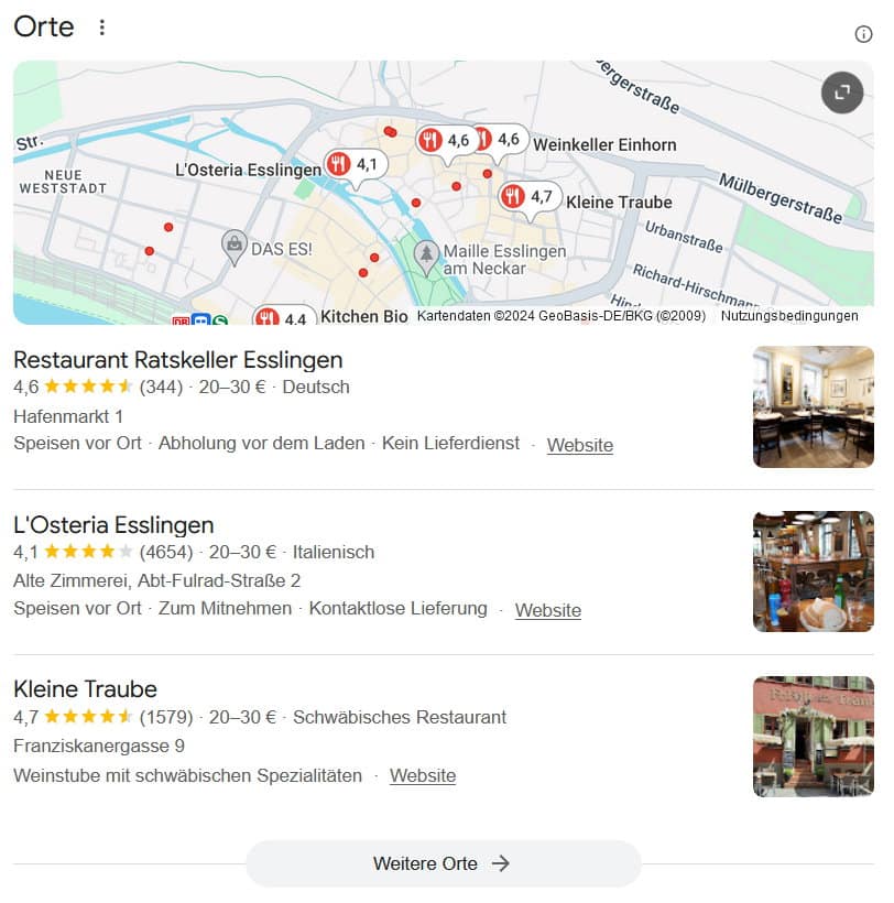 Google Local Pack