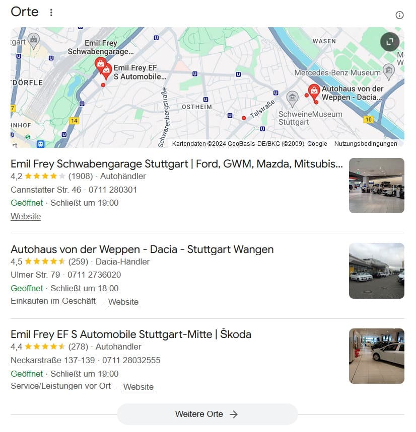 Google Local Pack